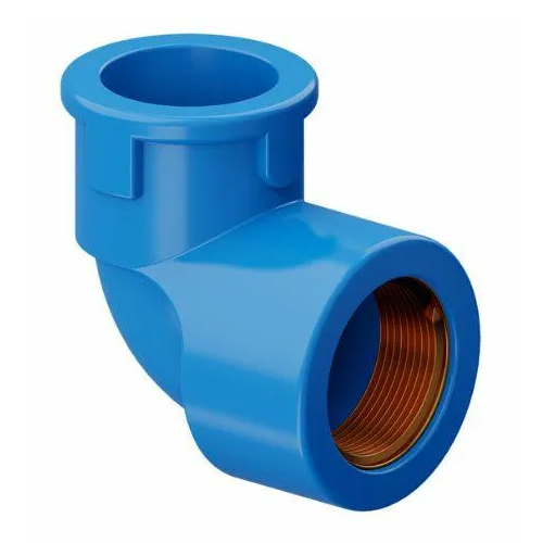 Joelho Azul 90° com Bucha de Latão 25mm x 1/2" Tigre
